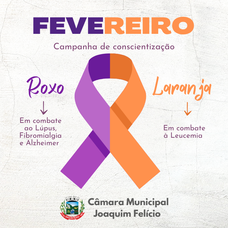 Fevereiro Laranja e Roxo: Conscientização e Apoio às Causas da Leucemia e Doenças Raras