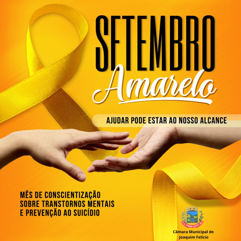 Setembro Amarelo – Mês de Prevenção ao Suicídio